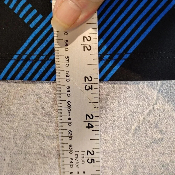 Calvin Klein Women's Sleeveless Black/Blue/White Cowl Neck Tank Top Size Small - Picture 8 of 8